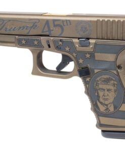 GLOCK 19 GEN 4 TRUMP BRONZE 9MM 4-INCH TINI THREADED BARREL 15-ROUNDS FIXED SIGHTS USA MADE