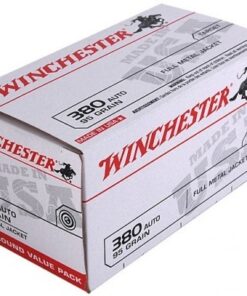 Winchester .380 Auto 95 Grain FMJ, 500 Round Case