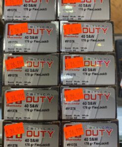 HORNADY  175gr flexlock 50rd 40 S&W