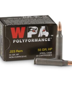 Wolf WPA Polyformance, .223 Remington, FMJ, 55 Grain, 500 Rounds