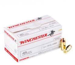100 Rounds of .45 ACP Ammo by Winchester - 230gr FMJ