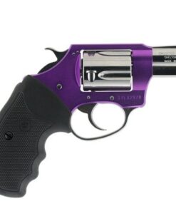 Charter Arms Chic Lady, .38 Special, 2" Barrel, 5rd, Black Rubber Grip, Magenta Frame