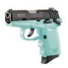 SCCY CPX-1 CBSB 9mm, 3.1" Barrel, Robin Egg Blue Frame 2- 10rd Mags