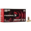Federal Premium Centerfire Handgun Ammunition 9mm Luger 124 grain Full Metal Jacket Centerfire Pistol Ammunition AE9N1 Caliber: 9mm Luger, Number of Rounds: 50,