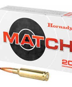 HORNADY Match 6.5 Creedmoor 140 Grain 20 Round Box of ELD-Match Rifle Ammunition (81500)