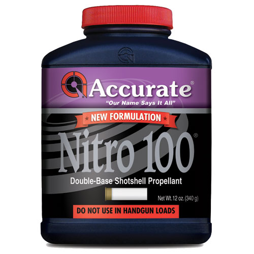 Accurate Nitro 100 NF Powder - 12 oz