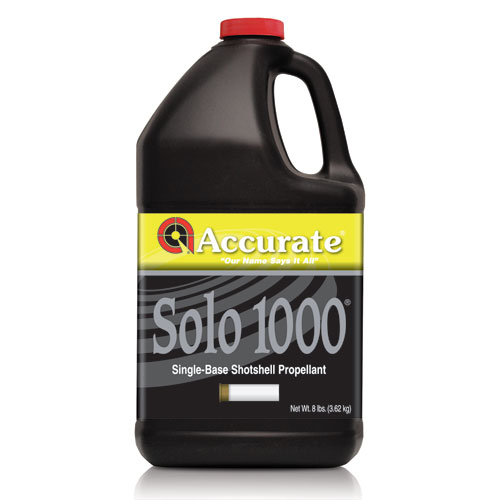 Accurate Solo 1000 Powder - 4-8 lb