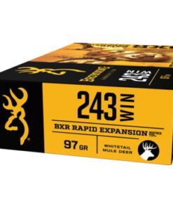 Browning BXR .243 Winchester 97 Grain Rapid Expansion Matrix Tip Brass Cased Centerfire Rifle Ammunition