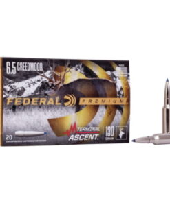 Federal Premium TERMINAL ASCENT 6.5 Creedmoor 130 grain Terminal Ascent Centerfire Rifle Ammunition, 20 /Round