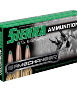 Sierra GameChanger 6.5 Creedmoor 130 Grain, Sierra Tipped GameKing Brass Cased Centerfire Rifle Ammunition A4330-05 Caliber: 6.5mm Creedmoor, Number of Rounds: 20