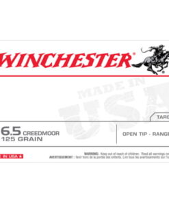 Winchester USA RIFLE 6.5 Creedmoor 125 grain Full Metal Jacket Centerfire Rifle Ammunition USA65CM Caliber: 6.5mm Creedmoor, Number of Rounds: 20