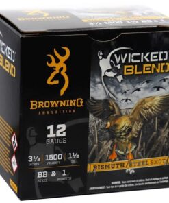 BROWNINGWicked Blend 12GA, 3 1/2", 1 1/2 oz, #1+#BB - 25Rds/Box