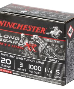 Winchester Ammunition Long Beard XR, 20 Gauge, 3", #5, 1 1/4 oz, Shotshell, Shot-Lok with Lead Shot, 10 Round Box STLB2035