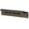 Magpul MOE SL AR-15 Mid-Length Handguard With A2 Front Sight Cut Polymer OD Green MAG551-ODG